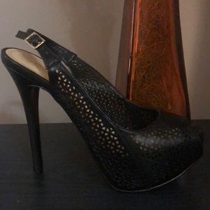 Brand New! Never Worn-Black Slingback Pump